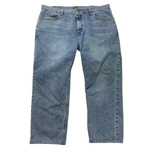 Lee Regular Fit Straight Leg Blue Denim‎ Jeans Men's Size 40x29